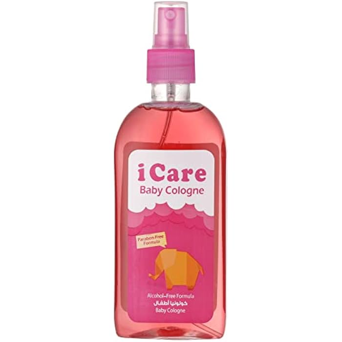 iCare Baby Cologne with Rose - 250 ml - Image 1